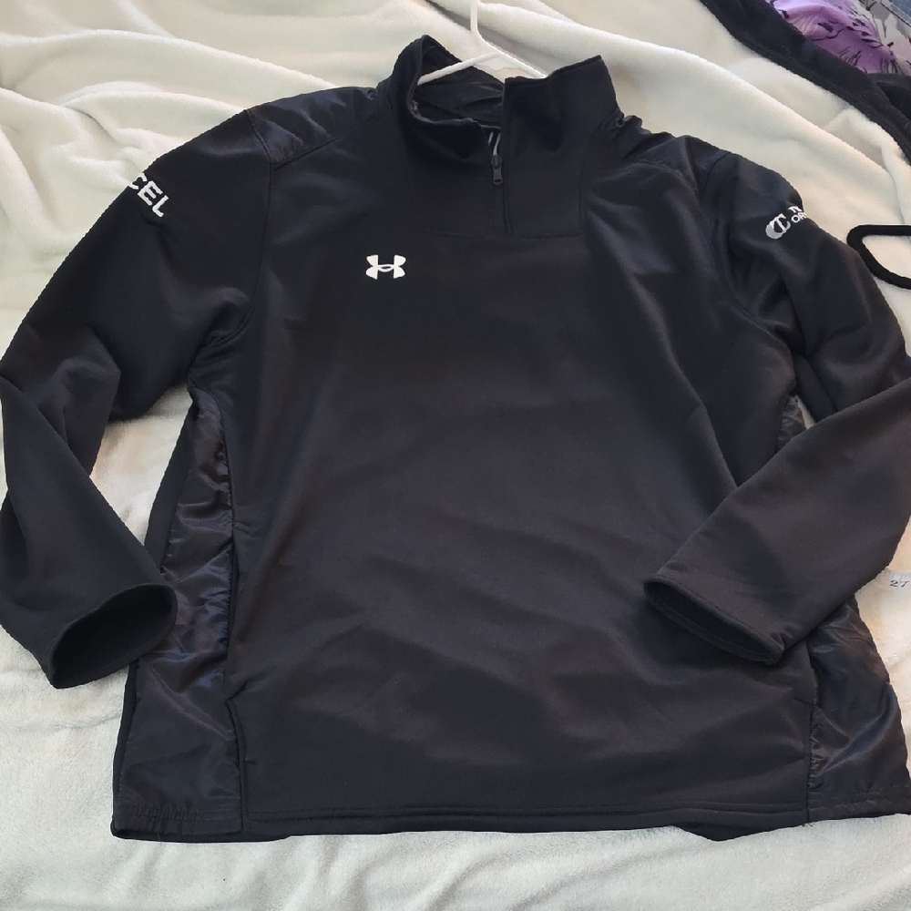 Under Armour Black Quarter-Zip Pullover XXL NWT